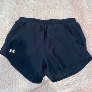 XS black Under Armor shorts